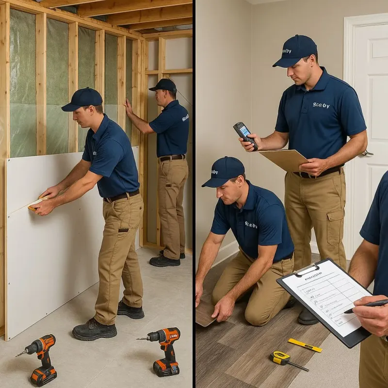 Repairs and Reconstruction process in Whiteriver, AZ